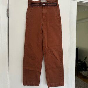 Everlane Utility Staight-Leg Pant, Size 0